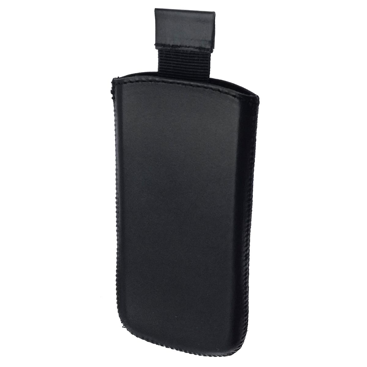 Чехол универсальный с ремешком размер 40x100x9 мм, цвет черный.