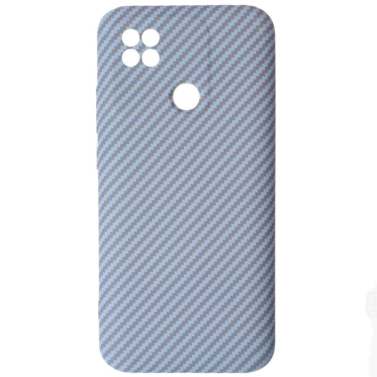 Чехол накладка KING для XIAOMI Redmi 9C, Redmi 10A, силикон, бархат, карбон, цвет сиреневый Чехол накладка KING для XIAOMI Redmi 9C, Redmi 10A, силикон, бархат, карбон, цвет сиреневый