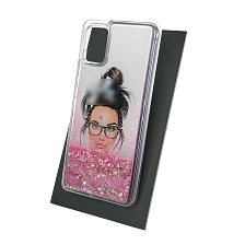 Чехол накладка TransFusion для SAMSUNG Galaxy A51 (SM-A515), силикон, переливашка, рисунок Шанель Чехол накладка TransFusion для SAMSUNG Galaxy A51 (SM-A515), силикон, переливашка, рисунок Шанель