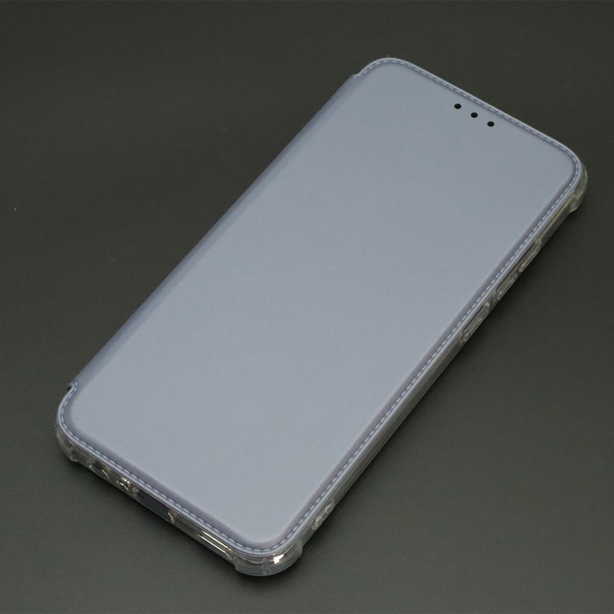 Чехол книжка для SAMSUNG Galaxy A03 (SM-A035F), экокожа, визитница, цвет темно серебристый Чехол книжка для SAMSUNG Galaxy A03 (SM-A035F), экокожа, визитница, цвет темно серебристый