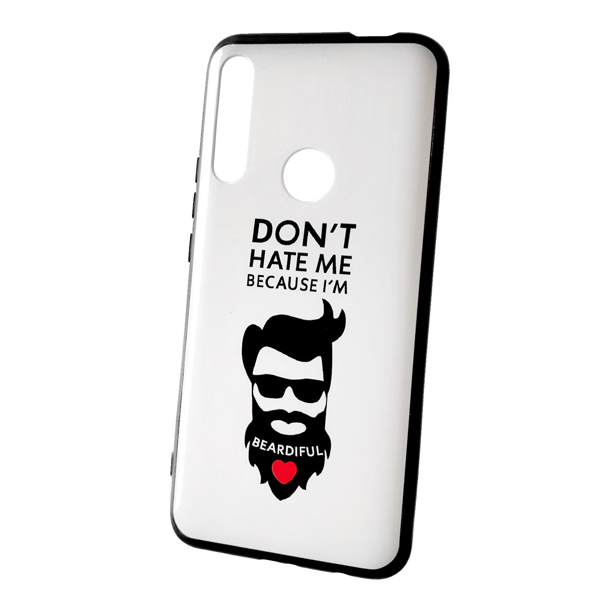 Чехол накладка для HUAWEI P Smart Z 2019 (STK-LX1), Honor 9X 2019 (HLK-TL00), силикон, рисунок DON'T HATE MI BECAUSE I'M.