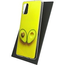 Чехол накладка Vinil для SAMSUNG Galaxy A51 (SM-A515), A31 (SM-A315), силикон, рисунок Авокадо