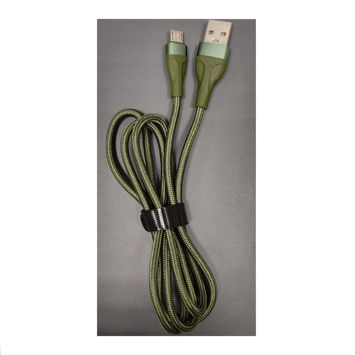 Кабель XB X35m Micro USB, длина 1 метр, цвет хаки Кабель XB X35m Micro USB, длина 1 метр, цвет хаки