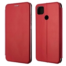 Чехол книжка STYLISH для XIAOMI Redmi 9C, Redmi 10A, экокожа, визитница, цвет красный Чехол книжка STYLISH для XIAOMI Redmi 9C, Redmi 10A, экокожа, визитница, цвет красный