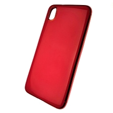 Чехол накладка для XIAOMI Redmi 7A, силикон, глянец, цвет красный | РЕТРО 2