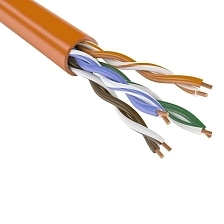 Кабель для интернета, витая пара U/UTP Cat 5e ZH нг(А)-HF 4x2x0,52-145, 305 м