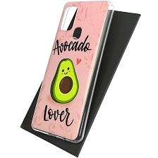 Чехол накладка Vinil для SAMSUNG Galaxy A21s (SM-A217), силикон, рисунок AVOCADO LOVER Чехол накладка Vinil для SAMSUNG Galaxy A21s (SM-A217), силикон, рисунок AVOCADO LOVER