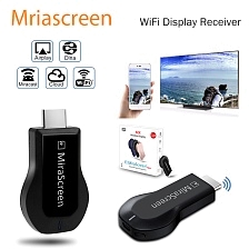 Переходник, адаптер Mirascreen MX Dongle Wi-Fi Display Adapter 1080p HDMI, цвет черный Переходник, адаптер Mirascreen MX Dongle Wi-Fi Display Adapter 1080p HDMI, цвет черный