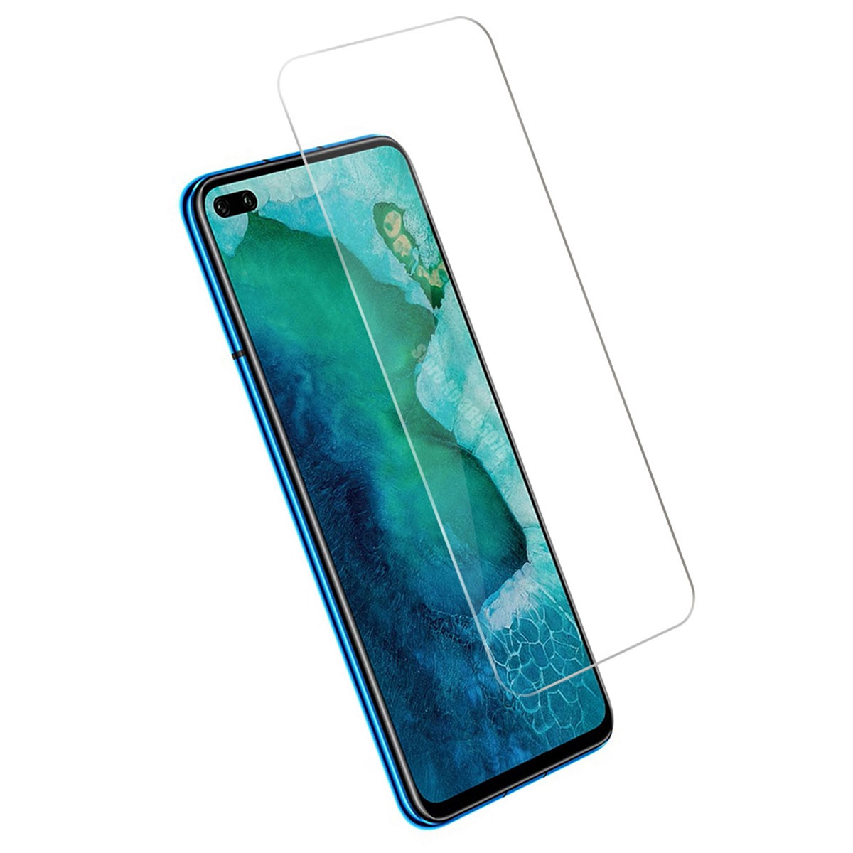 Защитное стекло 0.33 мм для HUAWEI Honor 30 (BMH-AN10), Honor 30S (CDY-NX9A), ударопрочное, прозрачное.