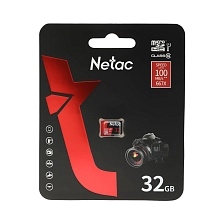 Карта памяти MicroSDHC 32GB NETAC P500 Extereme Pro Class 10 UHS-I, 100MB/s, без адаптера Карта памяти MicroSDHC 32GB NETAC P500 Extereme Pro Class 10 UHS-I, 100MB/s, без адаптера