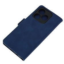 Чехол книжка NICE для Realme C61, Realme C63, экокожа, визитница, цвет темно синий Чехол книжка NICE для Realme C61, Realme C63, экокожа, визитница, цвет темно синий