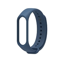 Ремешок на запястье, браслет для XIAOMI Mi Band 2, силикон, цвет темно синий Ремешок на запястье, браслет для XIAOMI Mi Band 2, силикон, цвет темно синий