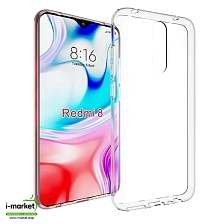 Чехол накладка TPU CASE для XIAOMI Redmi 8, силикон, цвет прозрачный