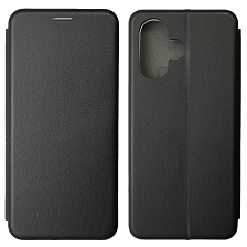 Чехол книжка STYLISH для INFINIX HOT 30 Play, экокожа, визитница, цвет черный Чехол книжка STYLISH для INFINIX HOT 30 Play, экокожа, визитница, цвет черный