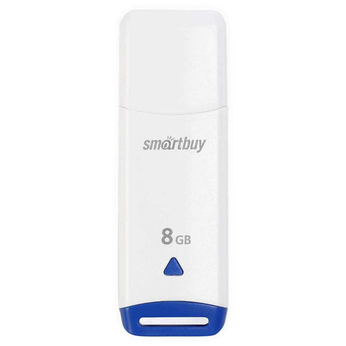 Флешка USB 2.0 8GB SMARTBUY Easy, цвет бело синий