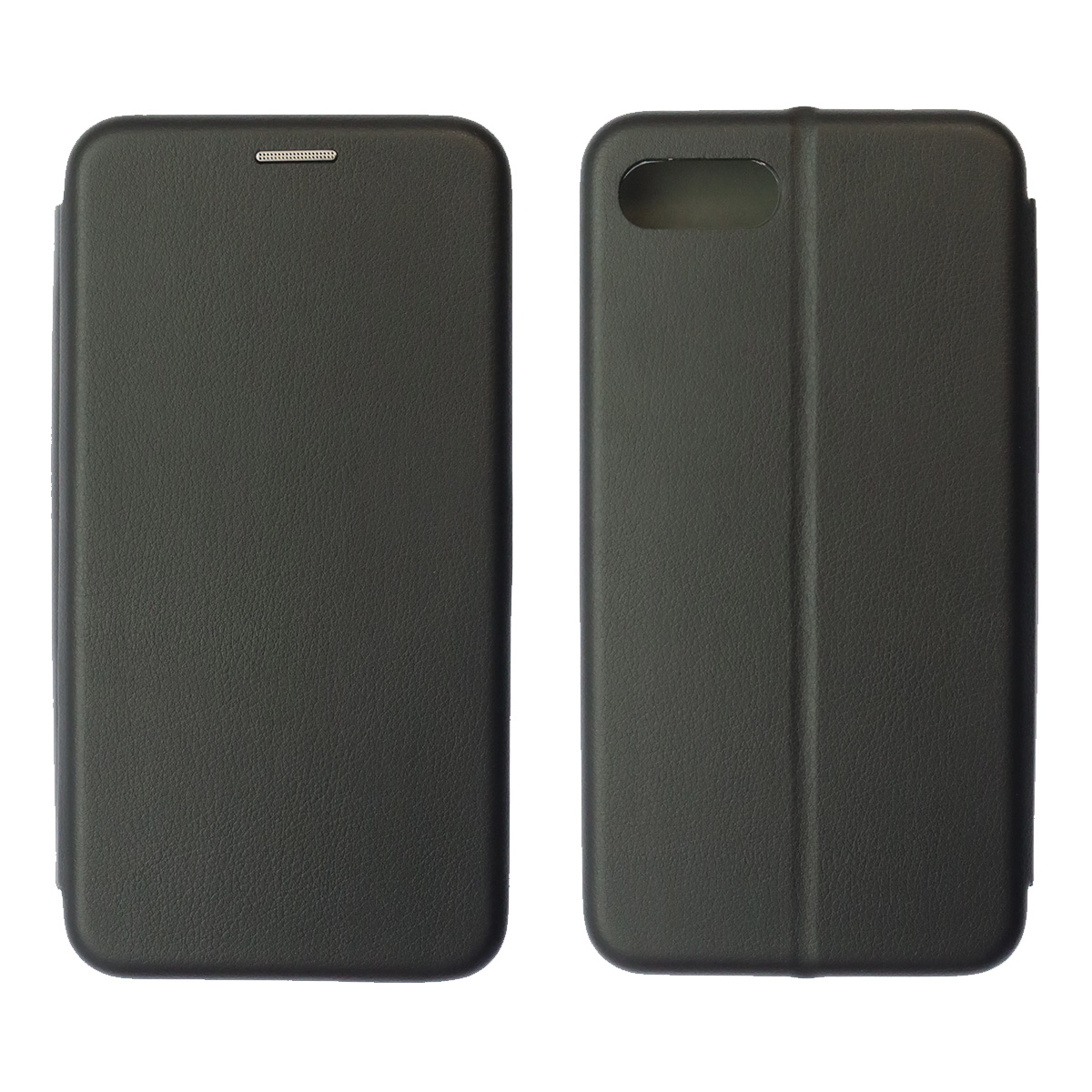 Чехол книжка STYLISH для ITEL A25 (L5002), экокожа, визитница, цвет черный