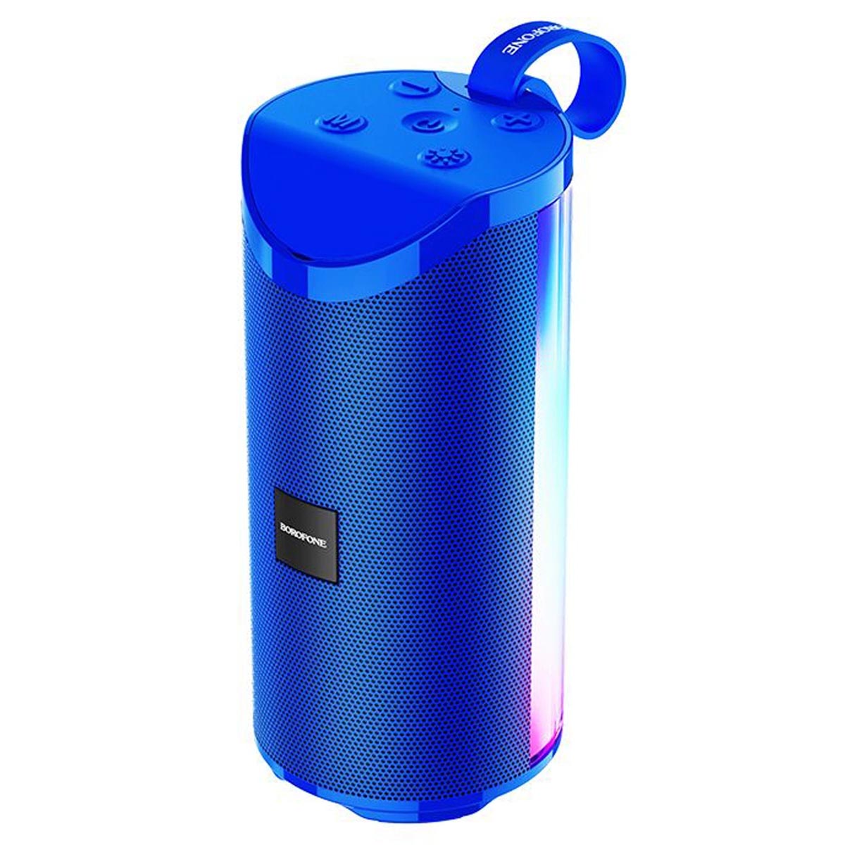 Портативная колонка BOROFONE BR5 Adventure, RGB подсветка, цвет синий (-50%) Портативная колонка BOROFONE BR5 Adventure, RGB подсветка, цвет синий (-50%)