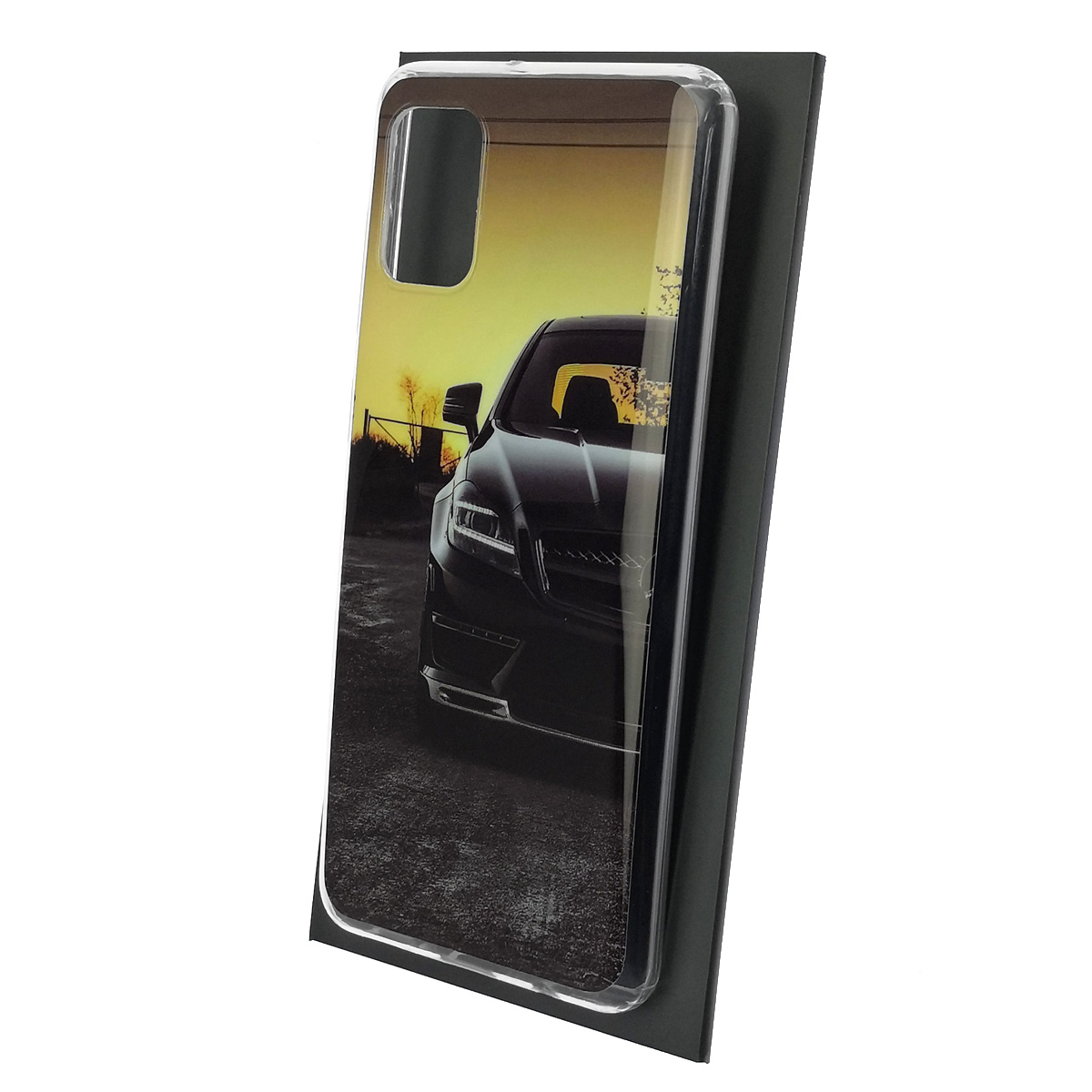 Чехол накладка Vinil для SAMSUNG Galaxy A31 (SM-A315), силикон, рисунок Мерседес AMG