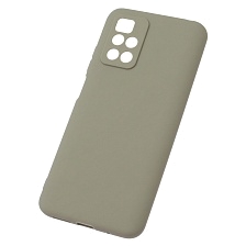 Чехол накладка SOFT TOUCH для XIAOMI Redmi 10 (2021), Redmi 10 (2022), защита камеры, силикон, матовый, цвет серый Чехол накладка SOFT TOUCH для XIAOMI Redmi 10 (2021), Redmi 10 (2022), защита камеры, силикон, матовый, цвет серый