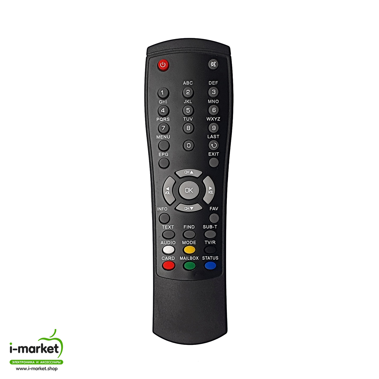 Пульт ДУ для ТЕЛЕКАРТА X90, GLOBO E-RCU-014 подходит к следующим моделям: спутниковый ресивер X80, X90, XC80.