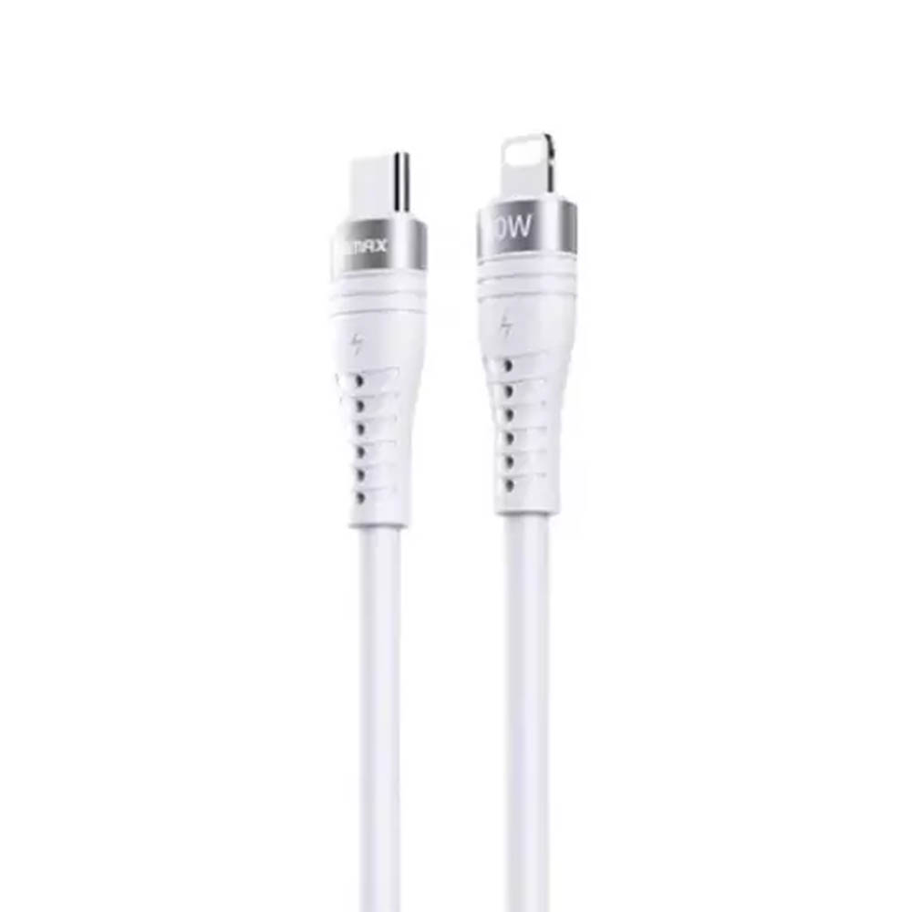 Кабель REMAX RC-C150 USB Type C на Lightning 8 pin, 30W, длина 1.2 метра, цвет белый