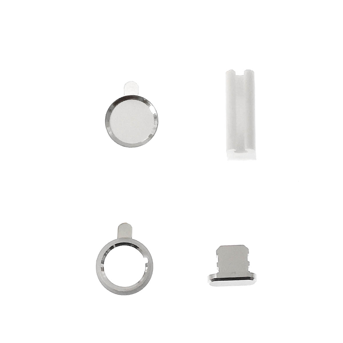 Комплект защиты 3 в 1 для APPLE iPhone 7, цвет серебристый