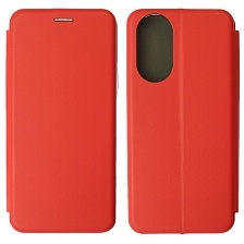 Чехол книжка STYLISH для HUAWEI Honor X7, экокожа, визитница, цвет красный
