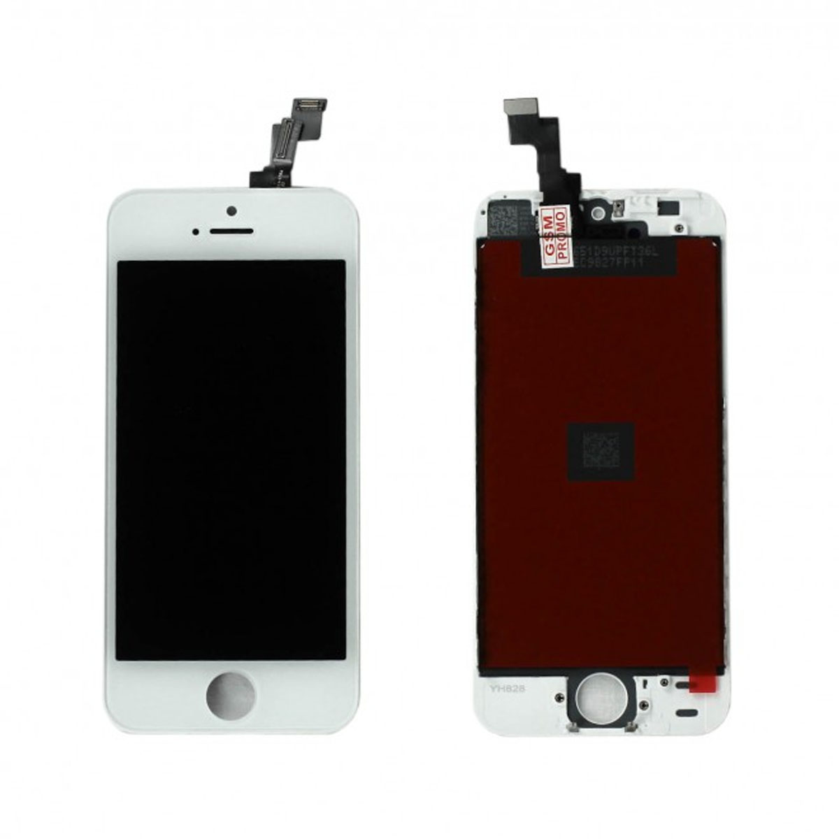 Дисплей в сборе c тачскрином для APPLE iPhone 5S, iPhone SE, яркая подсветка, первая категория, класс AAA, цвет белый Дисплей в сборе c тачскрином для APPLE iPhone 5S, iPhone SE, яркая подсветка, первая категория, класс AAA, цвет белый