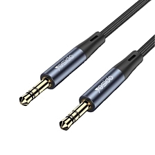 Кабель AUX YESIDO YAU39, длина 1 метр, цвет черный