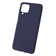 Чехол накладка для SAMSUNG Galaxy A22 4G (SM-A225F), M22 (SM-M225F), M32 (SM-M325F), силикон, цвет темно синий Чехол накладка для SAMSUNG Galaxy A22 4G (SM-A225F), M22 (SM-M225F), M32 (SM-M325F), силикон, цвет темно синий