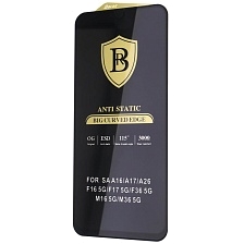 Защитное антистатическое стекло BACAS OG ESD для SAMSUNG Galaxy A16, Galaxy A17, Galaxy A26, цвет окантовки черный