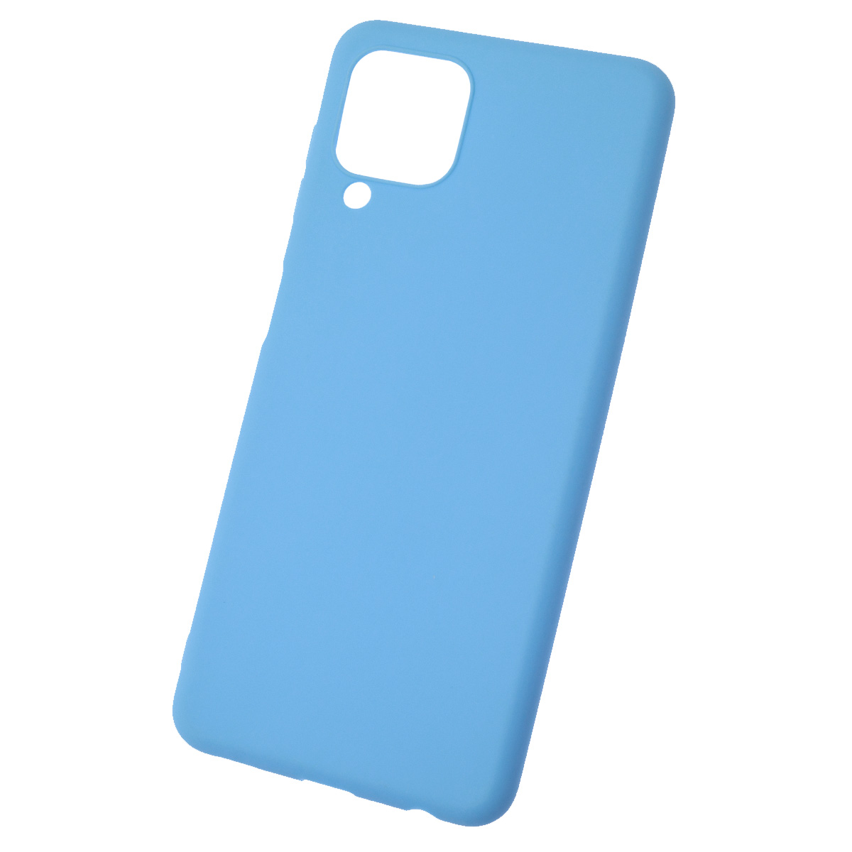 Чехол накладка для SAMSUNG Galaxy A22 4G (SM-A225F), M22 (SM-M225F), M32 (SM-M325F), силикон, цвет голубой Чехол накладка для SAMSUNG Galaxy A22 4G (SM-A225F), M22 (SM-M225F), M32 (SM-M325F), силикон, цвет голубой