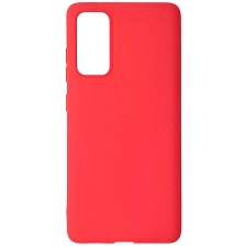 Чехол накладка GPS для SAMSUNG Galaxy S20FE (SM-G780), силикон, матовый, цвет красный Чехол накладка GPS для SAMSUNG Galaxy S20FE (SM-G780), силикон, матовый, цвет красный