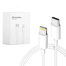 Кабель USB Type C на Lightning 8 pin, 20W, длина 2 метра, цвет белый Кабель USB Type C на Lightning 8 pin, 20W, длина 2 метра, цвет белый