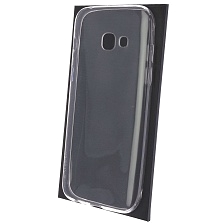 Чехол накладка для SAMSUNG Galaxy A3 2017 (SM-A320), силикон, ультратонкий, цвет прозрачный
