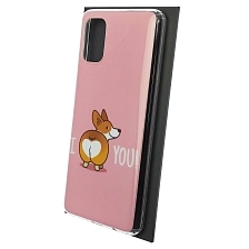 Чехол накладка Vinil для SAMSUNG Galaxy M51 (SM-515), силикон, рисунок I love you Чехол накладка Vinil для SAMSUNG Galaxy M51 (SM-515), силикон, рисунок I love you