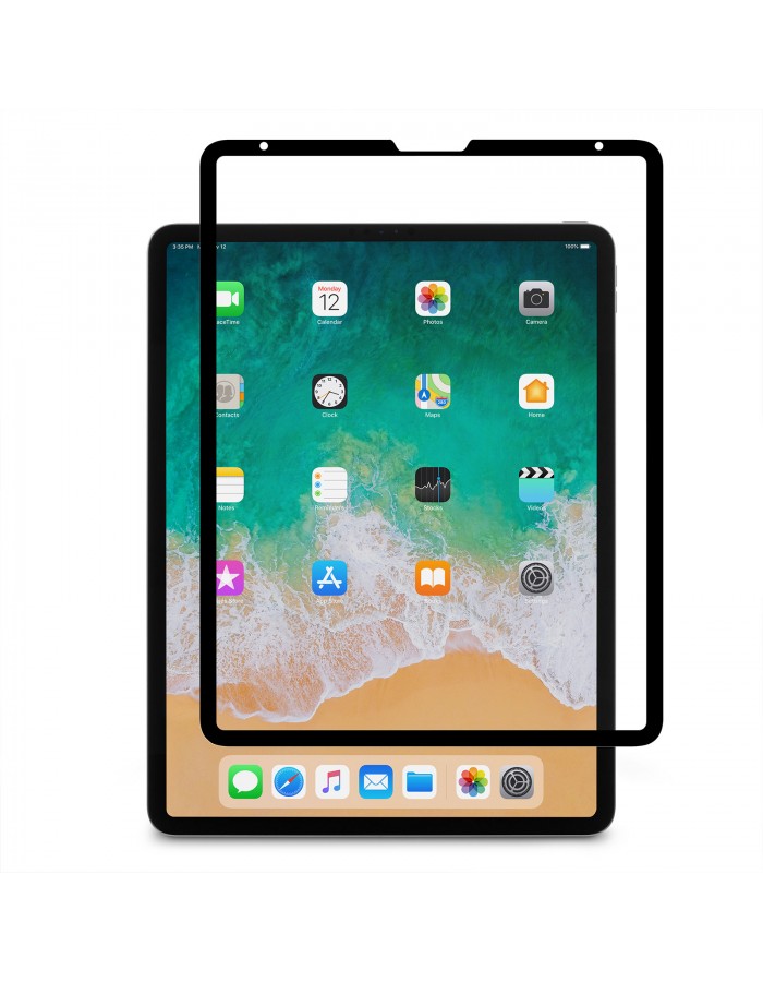 Защитное стекло 5D FULL GLUE для APPLE iPad Pro 2018 (12.9") (A1876, A1895, A2014), цвет канта черный. Защитное стекло 5D FULL GLUE для APPLE iPad Pro 2018 (12.9") (A1876, A1895, A2014), цвет канта черный.