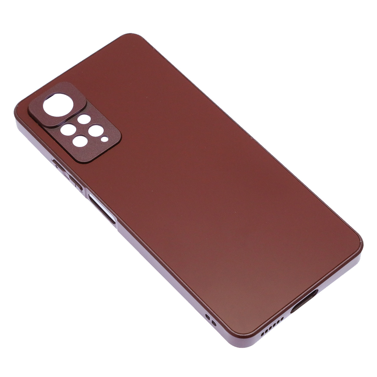 Чехол накладка для XIAOMI Redmi Note 12 Pro 4G, защита камеры, силикон, пластик, цвет бордовый Чехол накладка для XIAOMI Redmi Note 12 Pro 4G, защита камеры, силикон, пластик, цвет бордовый