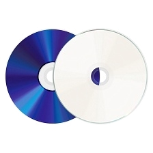 Компакт-диск Smartbuy DVD-R (SBDV-R50S-P), 4700Мб, 16х, под печать printable, (полная заливка), подходит для МРТ и кадастровых планов, цвет белый