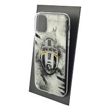 Чехол накладка для APPLE iPhone 11, силикон, глянцевый, рисунок JUVENTUS Чехол накладка для APPLE iPhone 11, силикон, глянцевый, рисунок JUVENTUS