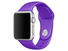 Ремешок для Apple Watch спортивный "Sport", размер 42-44 mm, цвет фиолетовый Ремешок для Apple Watch спортивный "Sport", размер 42-44 mm, цвет фиолетовый