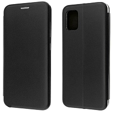 Чехол книжка STYLISH для SAMSUNG Galaxy A51 (SM-A515), экокожа, цвет черный