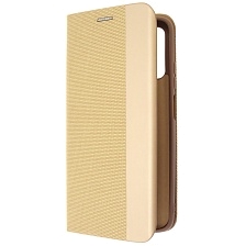 Чехол книжка MESH для XIAOMI Redmi 9T, текстиль, силикон, бархат, визитница, цвет золотистый Чехол книжка MESH для XIAOMI Redmi 9T, текстиль, силикон, бархат, визитница, цвет золотистый