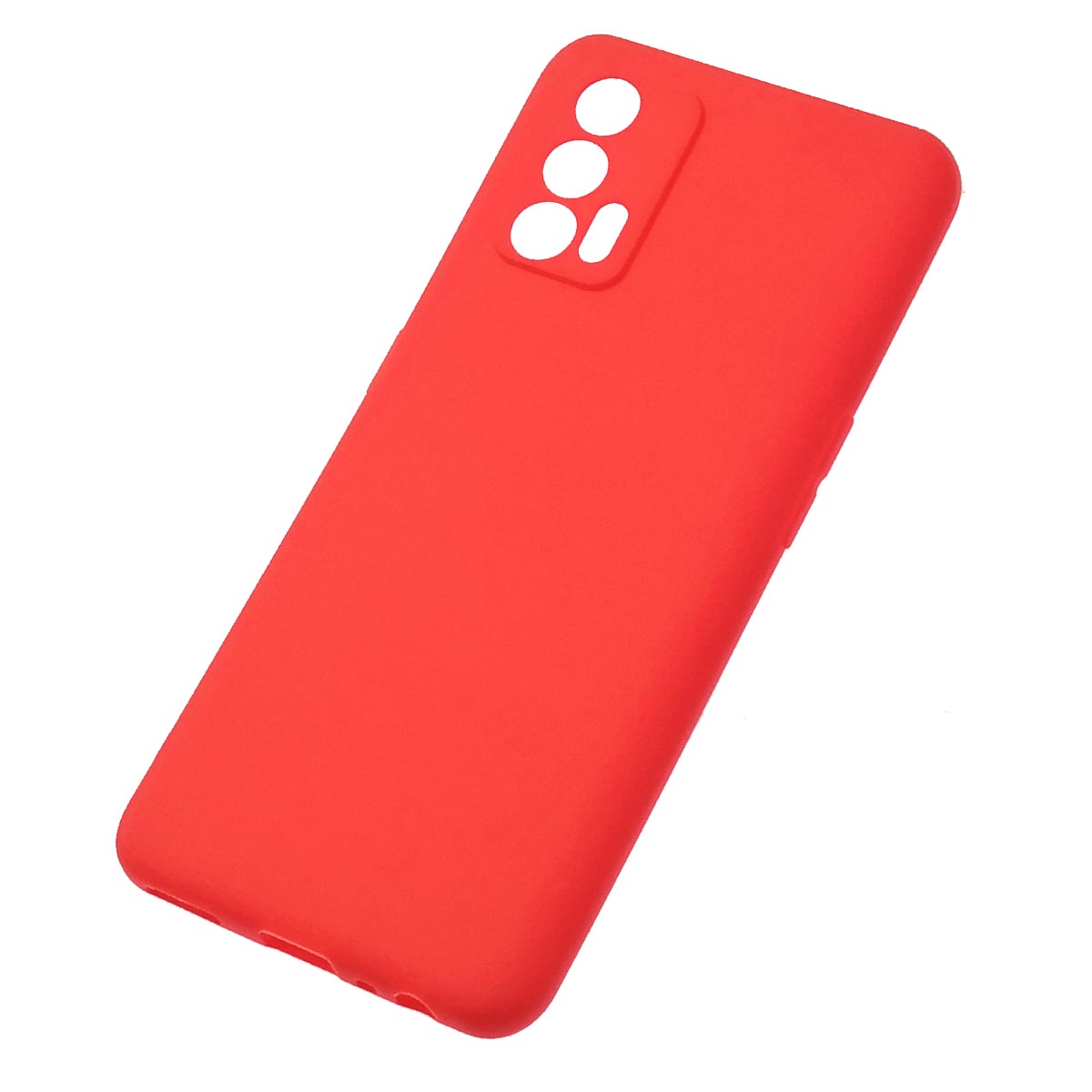 Чехол накладка SOFT TOUCH для Realme GT Neo 8, силикон, матовый, цвет красный Чехол накладка SOFT TOUCH для Realme GT Neo 8, силикон, матовый, цвет красный