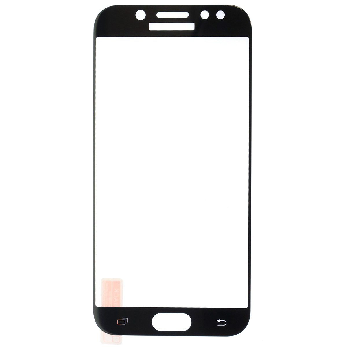 Защитное стекло для SAMSUNG Galaxy J5 Pro, J5 2017 (SM-J527), цвет окантовки черный
