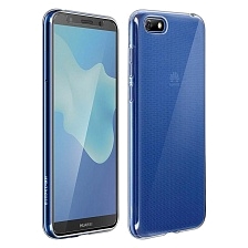 Чехол накладка TPU CASE для HUAWEI HONOR 7A, Y5 2018, Y5 PRIME, Y5 Lite, силикон, цвет прозрачный Чехол накладка TPU CASE для HUAWEI HONOR 7A, Y5 2018, Y5 PRIME, Y5 Lite, силикон, цвет прозрачный