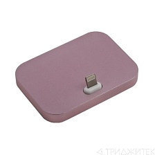 Стакан зарядки для iPhone "Dock" металлический (розовое золото) | Последняя цена