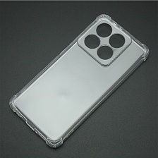 Чехол накладка для XIAOMI 14T Pro 5G, защита камеры, силикон, прозрачный