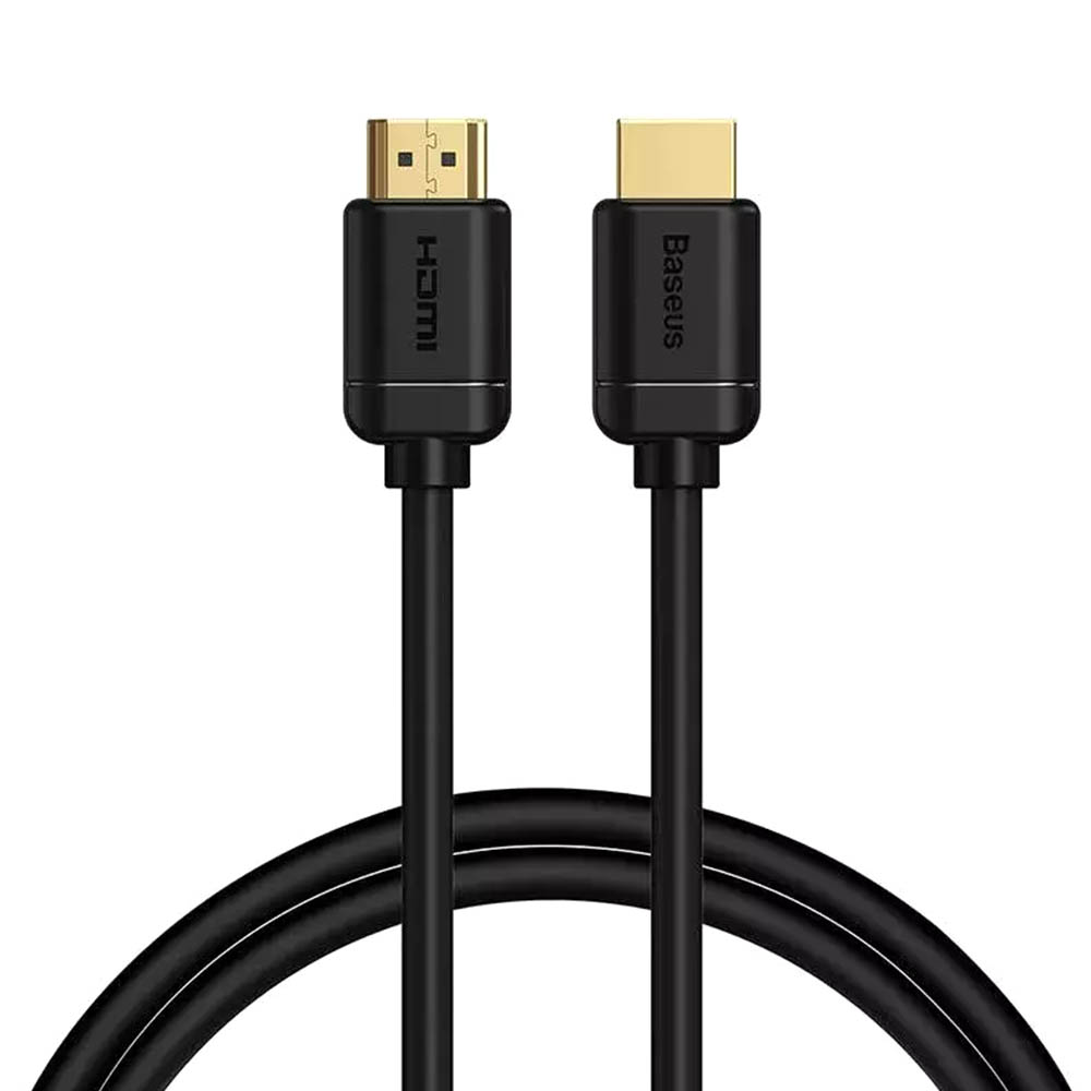 Кабель BASEUS HDMI - HDMI, 4K, VER. 2.0, длина 75 см, цвет черный