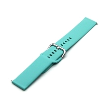 Ремешок для смарт часов универсальный 20 мм для SAMSUNG, XIAOMI, HUAWEI, силикон, цвет бирюзовый Ремешок для смарт часов универсальный 20 мм для SAMSUNG, XIAOMI, HUAWEI, силикон, цвет бирюзовый